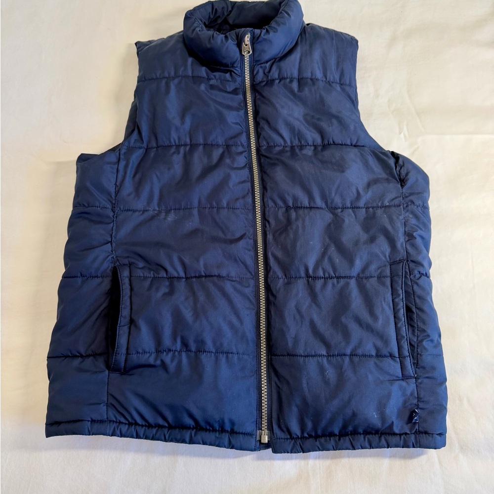GAP Navy Puffer Vest for Kids